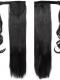 10-22 Inch Wrap Around 100% Human Hair Ponytail In Straight-WA003