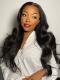 BODY WAVE BRAZILIAN VIRGIN HAIR 360 INVISIBLE HD LACE FRONTAL WIG-SWE007