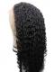 22 inches indian remy curly 6' parting space lace front human hair wig- WE021