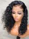 Side Parting Curly Lace Frontal Wig-LW170