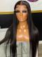 Lace Front Wig Pre Plucked With Baby Hair Straight Hair Natural Color Indian Remy Hair Wigs-LW150