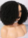 Human Hair Full Lace Wig Curly Ash Brown