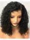 14 inches 180% density indian remy human hair curly bob-WE007