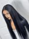 Straight Natural Color 5x5 Melting Hairline Swiss HD Lace Closure Wig-SWC007