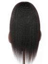 NORAH-NATURAL BLACK KINKY STRAIGHT-LAVE FRONTAL WIG