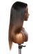 HANAN-BEGINNERS’WIG COLLECTION - 10-MIN LACE WIG-OMBRE STRAIGHT-LACE CLOSURE WIG