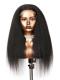 BELLA--BEGINNERS’WIG COLLECTION - 10-MIN LACE WIG-NATURAL BLACK KINKY STRAIGHT-LACE CLOSURE WIG