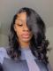 Side Parting Wavy Lace Frontal Wig-LFW931