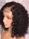 Short Curly Human Hair Lace Front Wigs For Black Women-LFB810