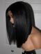 New 5×5 Invisible HD lace Human Hair Closure Bob Wig-SWC008