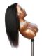 SOFIA-NATURAL BLACK KINKY STRAIGHT-LACE FRONTAL WIG