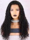 New Natural Black Water Wavy Lace Front Wig-LW137