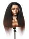 ALINA-OMBRE KINKY STRAIGHT-LACE FRONTAL WIG