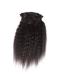 Indian Remy Clip In Hair Extension-Kinky Straight-CI002