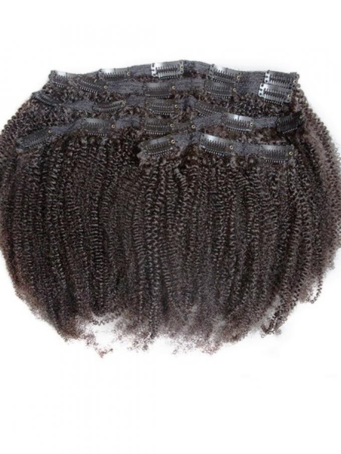 AFRO CURLY CLIP INS FOR  4B- 4C Natural Hair-CH003