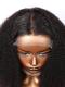 MINA-BEGINNERS’WIG COLLECTION-10-MIN LACE WIG-BLACK KINKY CURLY-LACE CLOSURE WIG