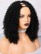 Human Hair Full Lace Wig Curly Ash Brown