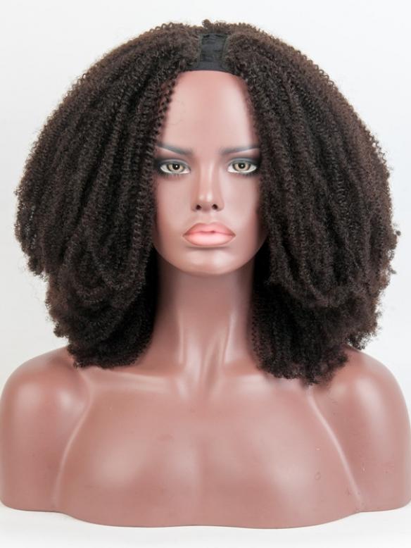 Kinky Textured U-part Wig Best Wig For Beginners-UP013
