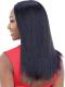 Easy affordable 14 inch middle part human hair wig