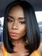 Human Hair Full Lace Wig Curly Ash Brown