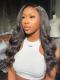 Human Hair Full Lace Wig Curly Ash Brown