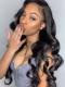 Human Hair Full Lace Wig Curly Ash Brown