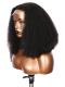 MINA-BEGINNERS’WIG COLLECTION-10-MIN LACE WIG-BLACK KINKY CURLY-LACE CLOSURE WIG
