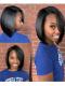 Indian remy 360 lace frontal light yaki bob wig