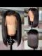 Silky Straight Short Bob Lace Front Wig-LW151