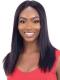 Easy affordable 14 inch middle part human hair wig