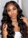 Wave Human Hair Lace Front Wigs Pre-Bleached Hairline-LFB807