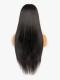 Indian virgin preplucked 6 inches deep parting lace front human long straight hair -LFS019