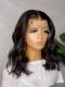 New Indian remy wavy13*4 three-way-parting lace front human hair wig-LW189