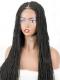 Lace Front Wig Long Box Braid Wig-BBW009