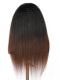 ALINA-OMBRE KINKY STRAIGHT-LACE FRONTAL WIG