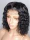 Human Hair Full Lace Wig Curly Ash Brown