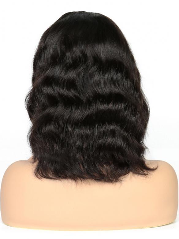 12 inches 180% density indian remy 360 lace frontal wave bob-WE027