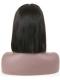 Indian remy human hair lace front sleek bob - LFB008