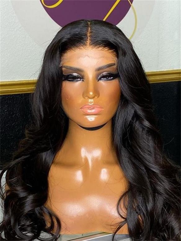 New Body Wave 5x5 HD Swiss Lace Closure Wig-SWC015