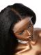 AMANDA -BEGINNERS’WIG COLLECTION - 10-MIN LACE WIG-NATURAL BLACK KINKY STRAIGHT-LACE CLOSURE WIG