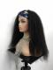 New Protective Style For Black Natural Hair-Quick Fix Elegant Headband Wig For Last Minute Problems-HW001