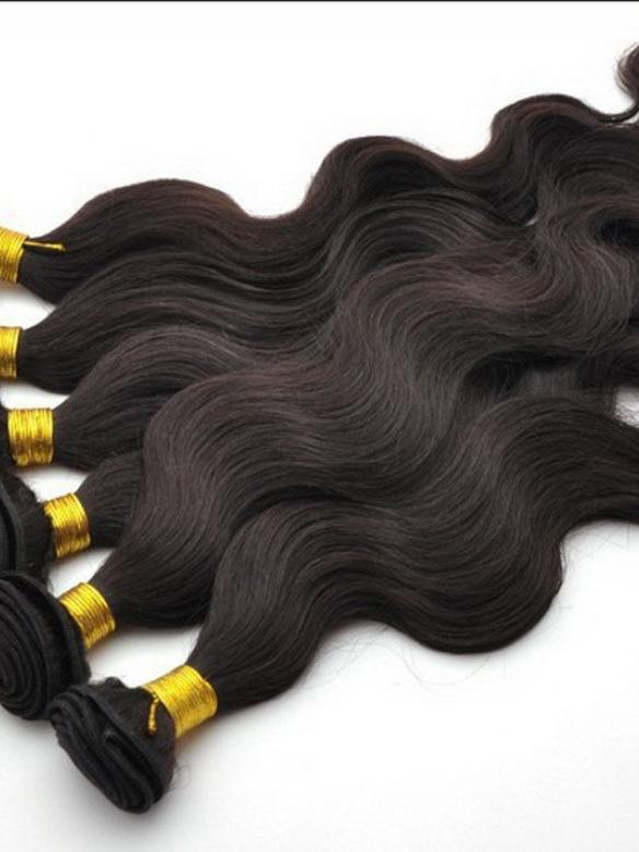 Indian remy body wave weave bundle-BW001