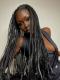 Lace Front Wig Long Box Braid Wig-BBW007