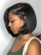 Indian remy 360 lace frontal light yaki bob wig