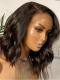 Human Hair Full Lace Wig Curly Ash Brown