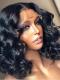 No Bleaching Need- More Natural 5*5 Lace Closure Human Hair  Invisi-Scalp Short Wavy Wig-IS003