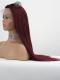 Elegant Wine Red 99J# Lace Front wig-CL032