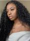 Curly Human Hair Lace Front Wigs With Baby Hair For Black Women -LFB715