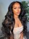 NEW NO DIY - REAL INVISIBLE HD LACE - WAVY HUMAN HAIR LACE FRONT WIG-HD905