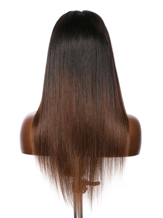 HANAN-BEGINNERS’WIG COLLECTION - 10-MIN LACE WIG-OMBRE STRAIGHT-LACE CLOSURE WIG
